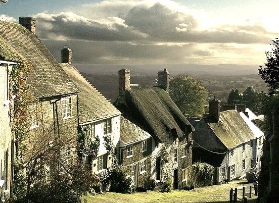 by Martin-James on Flickr.Shaftesbury Gold Hill in Dorset, England.