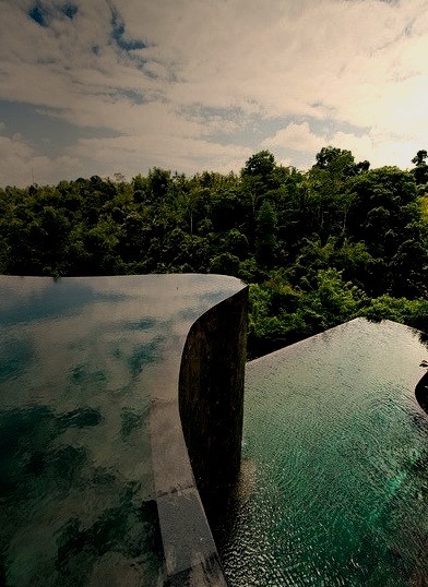 Pools at Ubud Hanging Gardens Resort, Bali, Indonesia