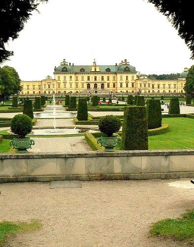 Drottningholm Royal Palace, the private residence of the Swedish royal family