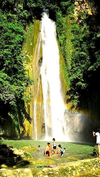 Mantayupan Falls in Cebu, Philippines