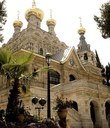 The Church of Mary Magdalene, Mount of Olives, Jerusalem