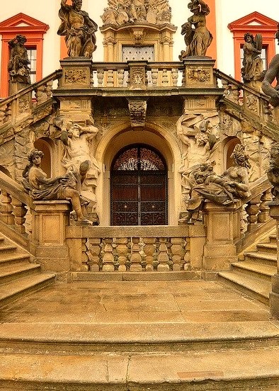 Baroque architecture at Troja Palace / Czech Republic